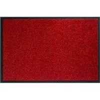 Praxis Twister Droogloopmat - Wasbaar - Rood - 60x90cm - Polyamide