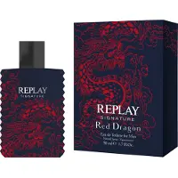Replay Signature Red Dragon Eau de Toilette 50 ml – Kruidig en houtachtig herenparfum