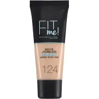 Maybelline Make-up teint Foundation Fit Me! Matte + Poreless Foundation No. 124 Soft Sand 30 ml