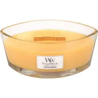Woodwick Heartwick Flame Ellipse Geurkaars - Seaside Mimosa - 50 branduren