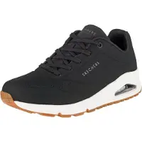 SKECHERS Uno - Stand On Air - Dames Sneakers - Zwart