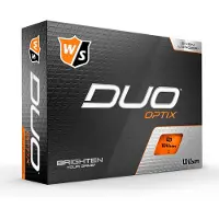 Wilson - Duo OPTIX Orange 12pack Golf Balls