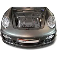 Car-Bags Reistassenset Porsche 911 (997) 2WD + 4WD with CD-changer in luggage space 2004-2012 coupé / cabrio voor o.a. PORSCHE