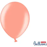 Party Deco Rosé Gouden Metallic Ballonnen - 100 Stuks