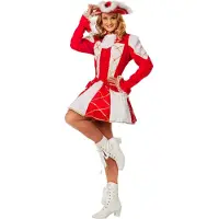 Wilbers Dansmarieke bi-stretch, rood | Maat 42 |