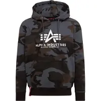 Alpha industries Sweatshirt 'Basic Camo' zwart