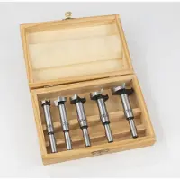Westfalia Forstner boren set 5 stuks (15/ 20/ 25/ 30/ 35 mm)