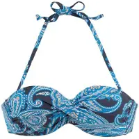 LASCANA Bikinitop 'Boho' navy