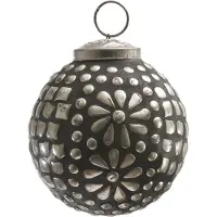 Ptmd Mosaic Kersthanger 8 cm Bronskleurig Glas