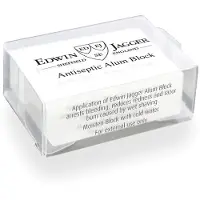 Edwin Jagger Soaps & Creams Pre & Post Shave Antiseptic Alum Block Aluin 54gr | Voor Mannen