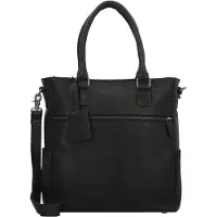 Burkely leren shopper Antique Avery zwart female