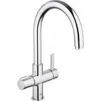 GROHE Red 1-gats kokendwaterkraan Duo (koud en warm) voor Red boiler chroom