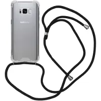 IMoshion Transparante Backcover met koord voor de Samsung Galaxy S8 - Zwart