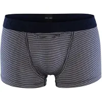 Hom Boxershorts 'Simon' navy / wit