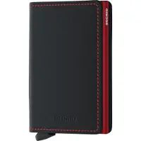 Secrid Portemonnee Slimwallet Matte Black & Red