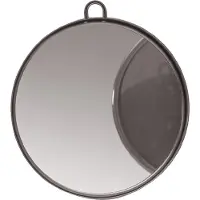 Comair Kabinett-Handspiegel "Standard" mit Griff und Öse, 25 cm schwarz