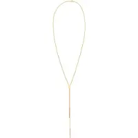 Elli - Elli Halsketting Y-Kette Geo Stab Minimal 925 Silber Kettingen Dames