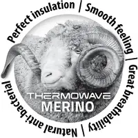 Thermowave - Merino Xtreme Pants - Merino-ondergoed M, zwart