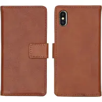 IMoshion Luxe Bookcase voor de Apple iPhone X / Xs - Bruin