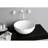 SSI Design Solid Thin waskom 32x12,5cm mat wit
