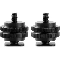 SmallRig 1631 Cold Shoe Adapter with 3/8" to 1/4" Thread 2pcs