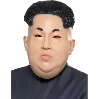 Smiffys Kim Jong Un/Oen carnaval verkleed masker - latex - voor volwassenen - Dictator thema