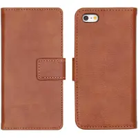 IMoshion Luxe Bookcase voor de Apple iPhone SE (2016) / 5 / 5s - Bruin