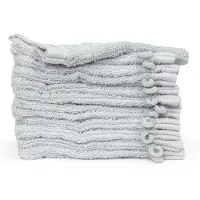 The One Towelling 6-PACK: Washandjes Organic - 16 x 21 cm Kleur: Licht