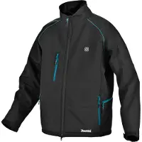 Makita DCJ205ZXL | Verwarmde jas XL | Zonder accu's, lader, inclusief jasadapter