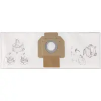 Makita Stofzak Fleece voor VC4210 (5 stuks)