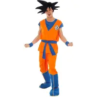 Chaks Kostuum Goku Saiyan Heren