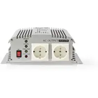 Nedis 12V naar 230V stroomomvormer / 1000W met oplaadfunctie - gemodificeerde sinus