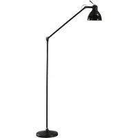 Rotaliana Vloerlampe , Zwart, Woonkamer, Metaal