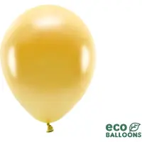 Party Deco Gouden metallic ballonnen Premium Organic (100st)