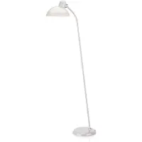 Fritz Hansen Vloerlampe , Kaiser Idell 6556-F, Wit, Woonkamer, Metaal, Designer