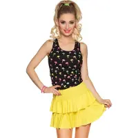 Boland Mini rok neon geel (fluor geel)