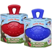 Jolly Pets Ball Hond en Paard Blauw 20 cm
