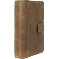 Greenburry Vintage lederen schrijfmap 19 cm braun