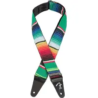 Fender Serape Gitaarband Veelkleurig Groen 0992132541