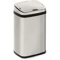 Klarstein Cleansmann 30 vuilnisbak sensor 30 liter voor vuilniszakken ABS verchroomd