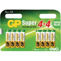 GP Super Alkaline Aa 4+4