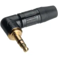 Neutrik 3.5 mm jack plug | M | (Stereo, Metaal, Verguld, Haaks)