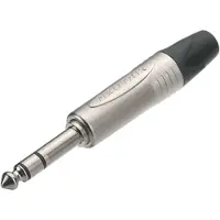 Neutrik 6.35 mm jack connector | M | | NP3X (Stereo, 3-polig)