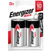 Energizer Max LR20 D batterij (mono) Alkaline 1.5 V 2 stuk(s)