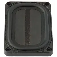 Visaton SC 4.6 FL - 8 Ohm 2.4 inch 6 cm Breedband-luidspreker 4 W 8 Ω Zwart Ovaal