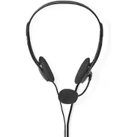 Nedis Koptelefoon CHST100BK Zwart