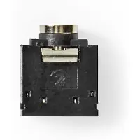 Nedis 3.5 mm jack chassis - Nedis (Stereo, Schakelaar, Vrouwelijk)