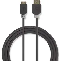 Nedis Mini HDMI naar HDMI kabel | | 2 meter (4K@30Hz, Verguld)