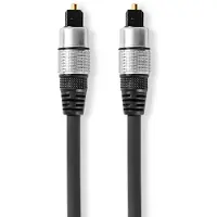 Allteq Optische Audio kabel - Toslink en spdif - Toslink male naar Toslink ma