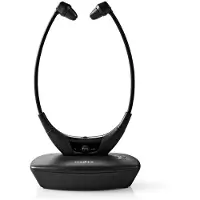Nedis Draadloze TV-Koptelefoon | RF | In-Ear | Zwart | 1 stuks - HPRF010BK HPRF010BK